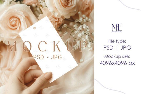 Boho Gift Tag Mockup: A Creative Solution for Elegant Packaging