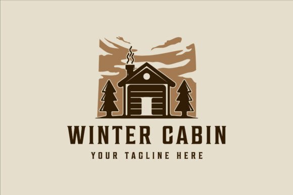Cabin Logo Vintage Vector Illustration: A Timeless Design for Business and Creativity