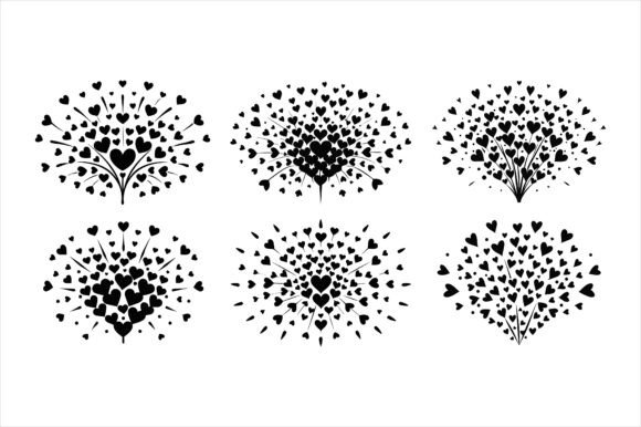 Tiny Hearts Burst Silhouette Icon Bundle: A Strategic Design Asset for Modern Creatives