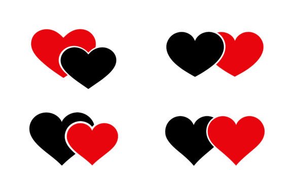 Valentine Heart Silhouette Vector Bundle: A Versatile Design Solution for All Your Creative Needs